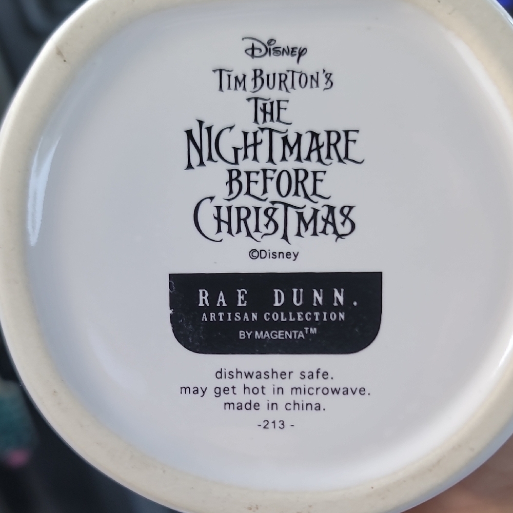 Rae Dunn Nightmare Before Christmas Mug - Picture 3 of 4